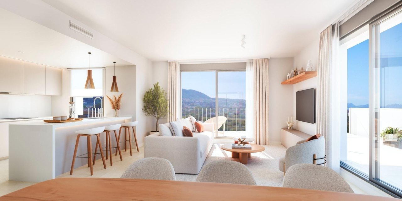Apartamentos de 2, 3, y 4 habitaciones en Dénia cerca de la playa