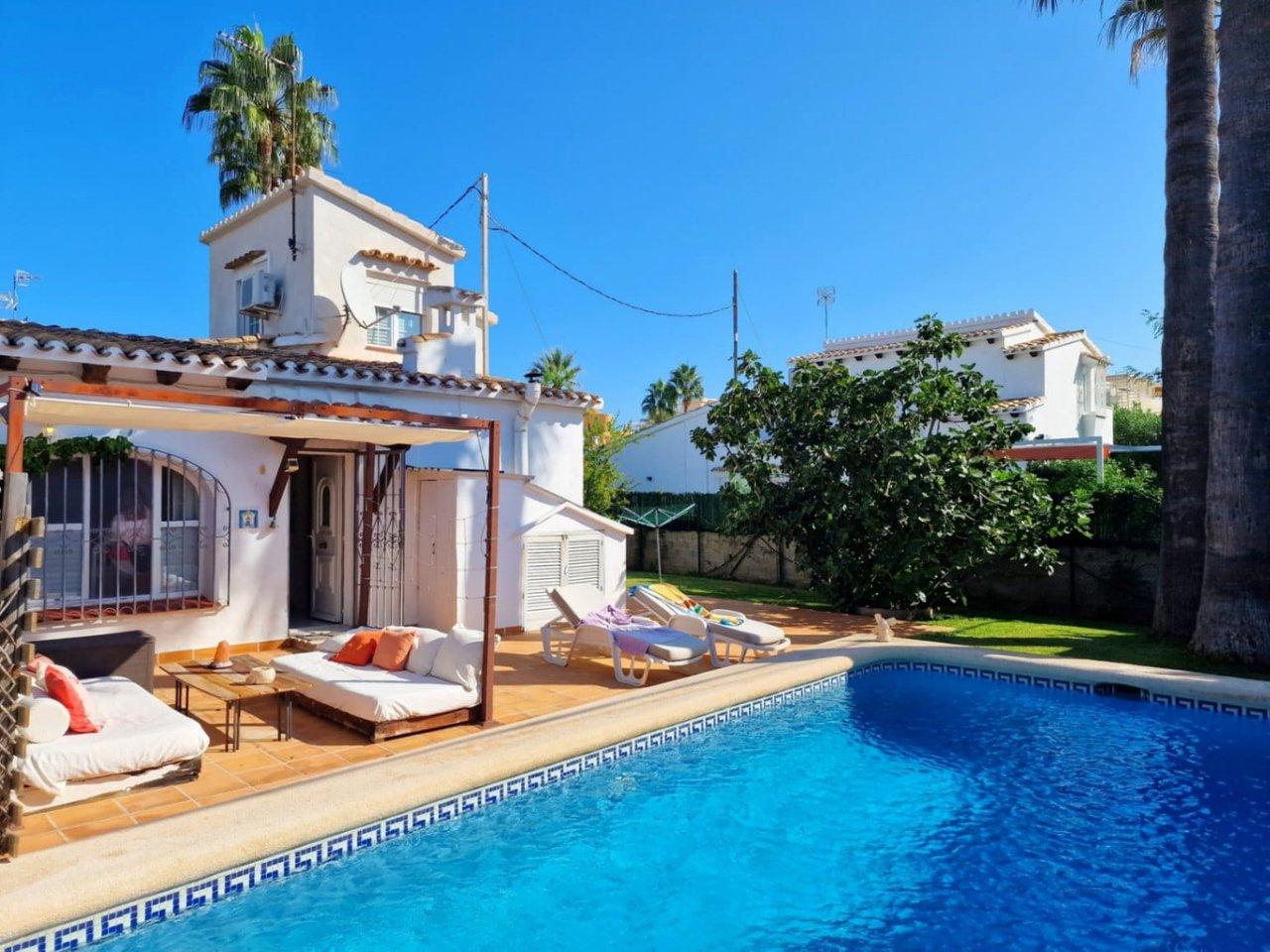 Villa met 4 slaapkamers aan het strand van Las Marinas de Dénia