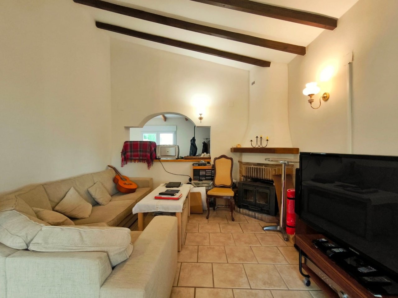 Villa met gastenappartementen en uitzicht op zee in Montgó, Dénia
