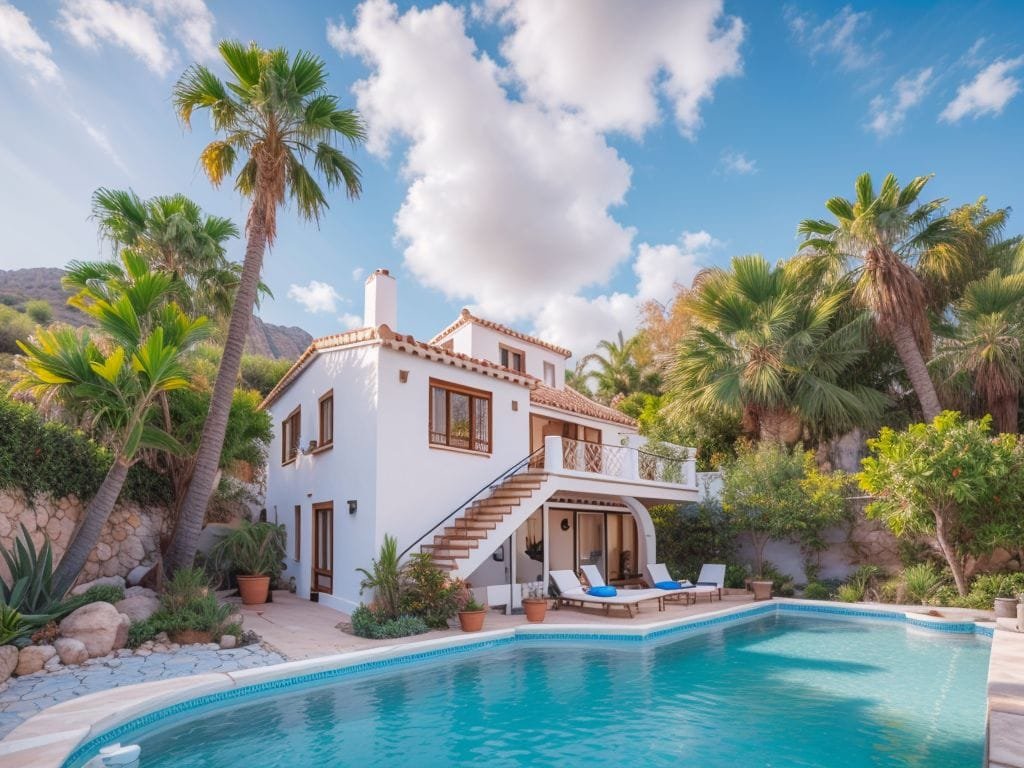 Villa met 4 slaapkamers en uitzicht op zee in Montgó