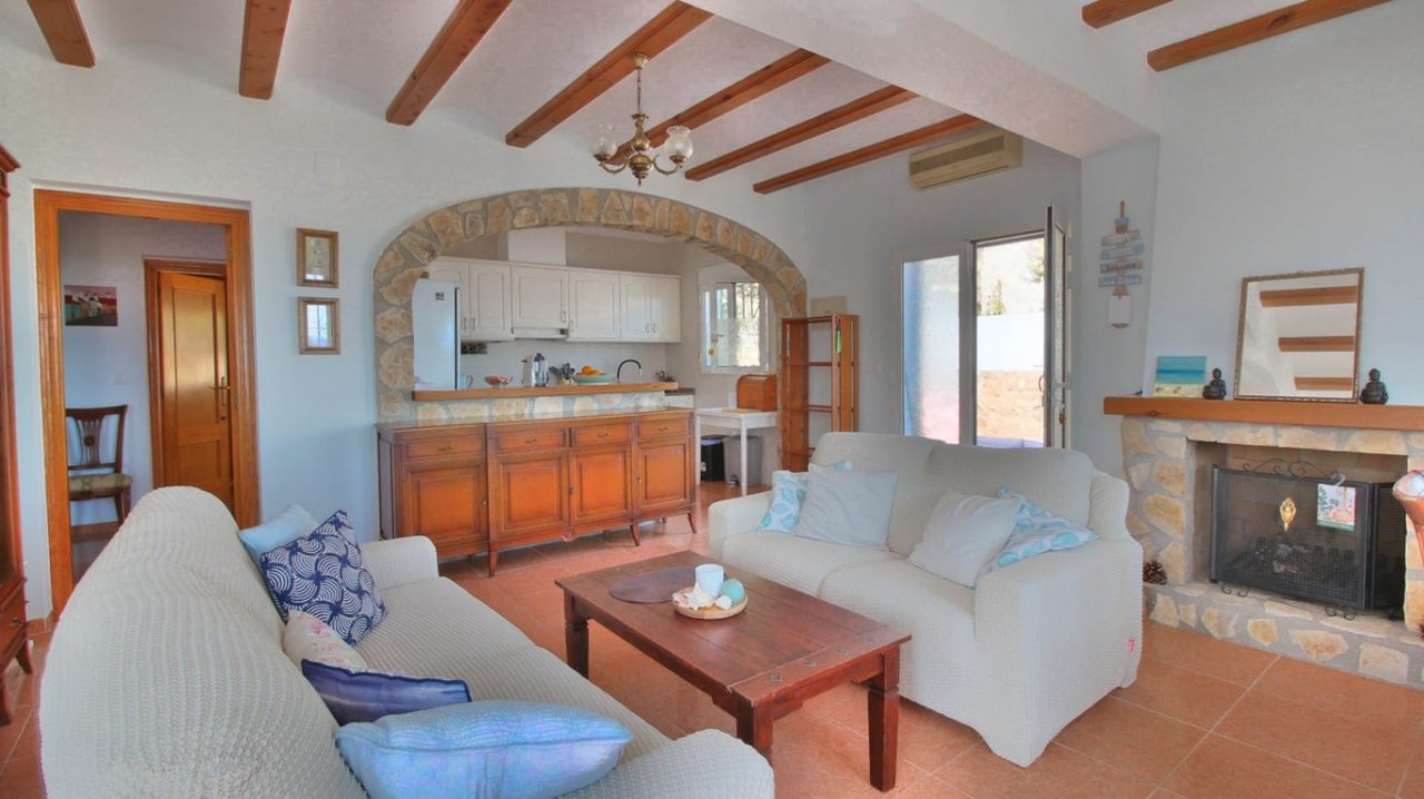 Villa met 4 slaapkamers en uitzicht op zee in Galeretes, Dénia