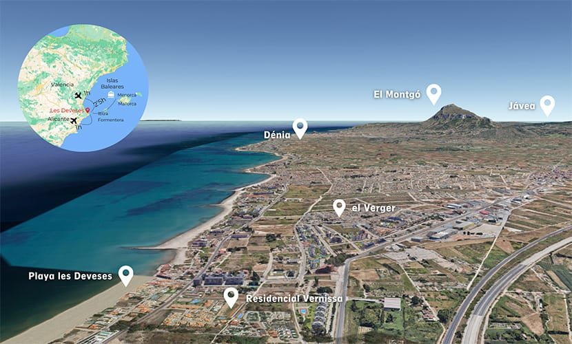 Adosados de obra nueva en les Marines, Dénia