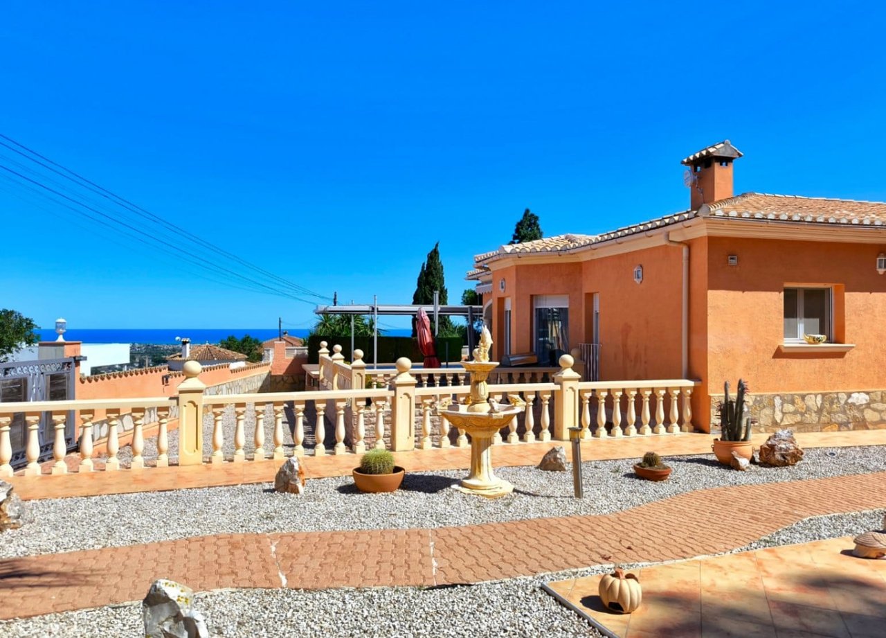 Villa met 3 slaapkamers en uitzicht op zee in La Marquesa, Dénia