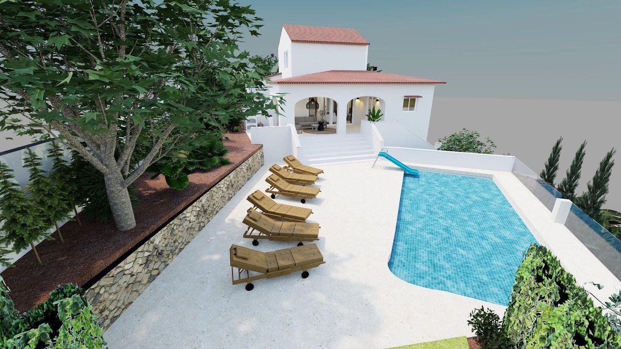 Villa de 3 dormitorios cerca del Arenal Jávea