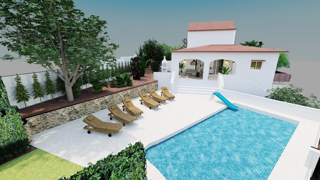Villa de 3 dormitorios cerca del Arenal Jávea