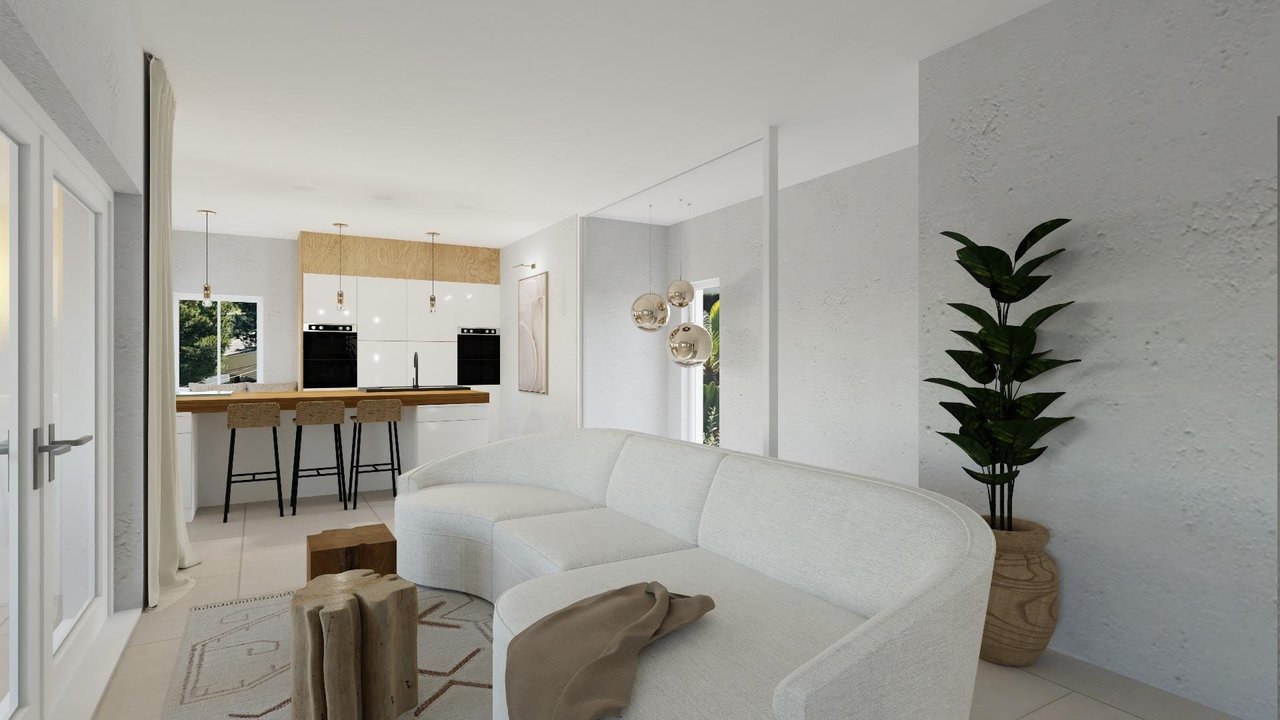 Proyecto - Villa de 5 dormitorios con vistas al mar en Jávea