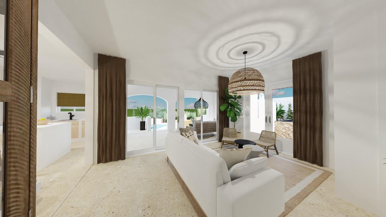 Villa de 3 dormitorios cerca del Arenal Jávea