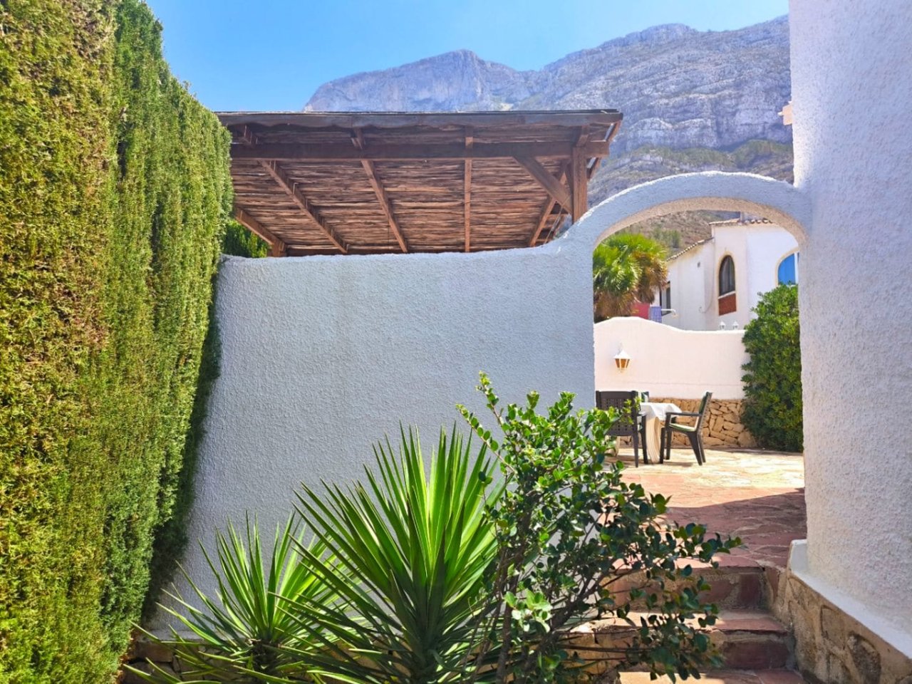 Villa met 2 slaapkamers en uitzicht op zee in Montgó, Dénia