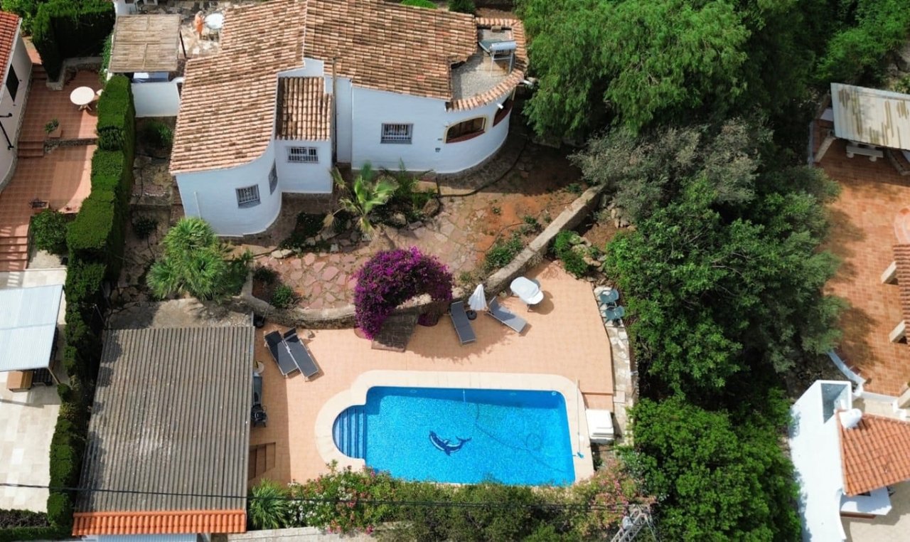 Villa met 2 slaapkamers en uitzicht op zee in Montgó, Dénia
