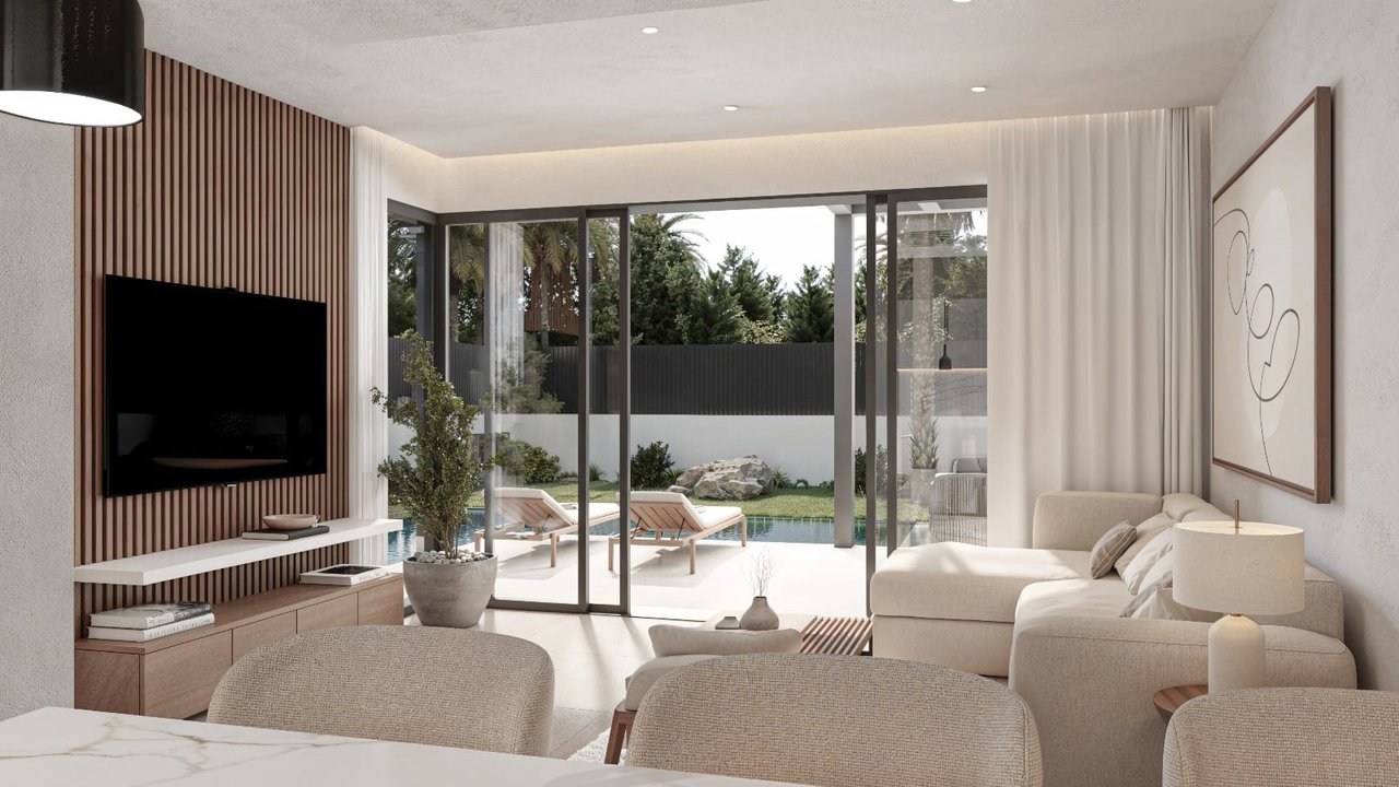 4538ALC Villa de obra nueva en venta en Alcalalí