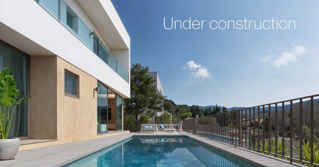 4313ALC Modern villa under construction for sale in Alcalali