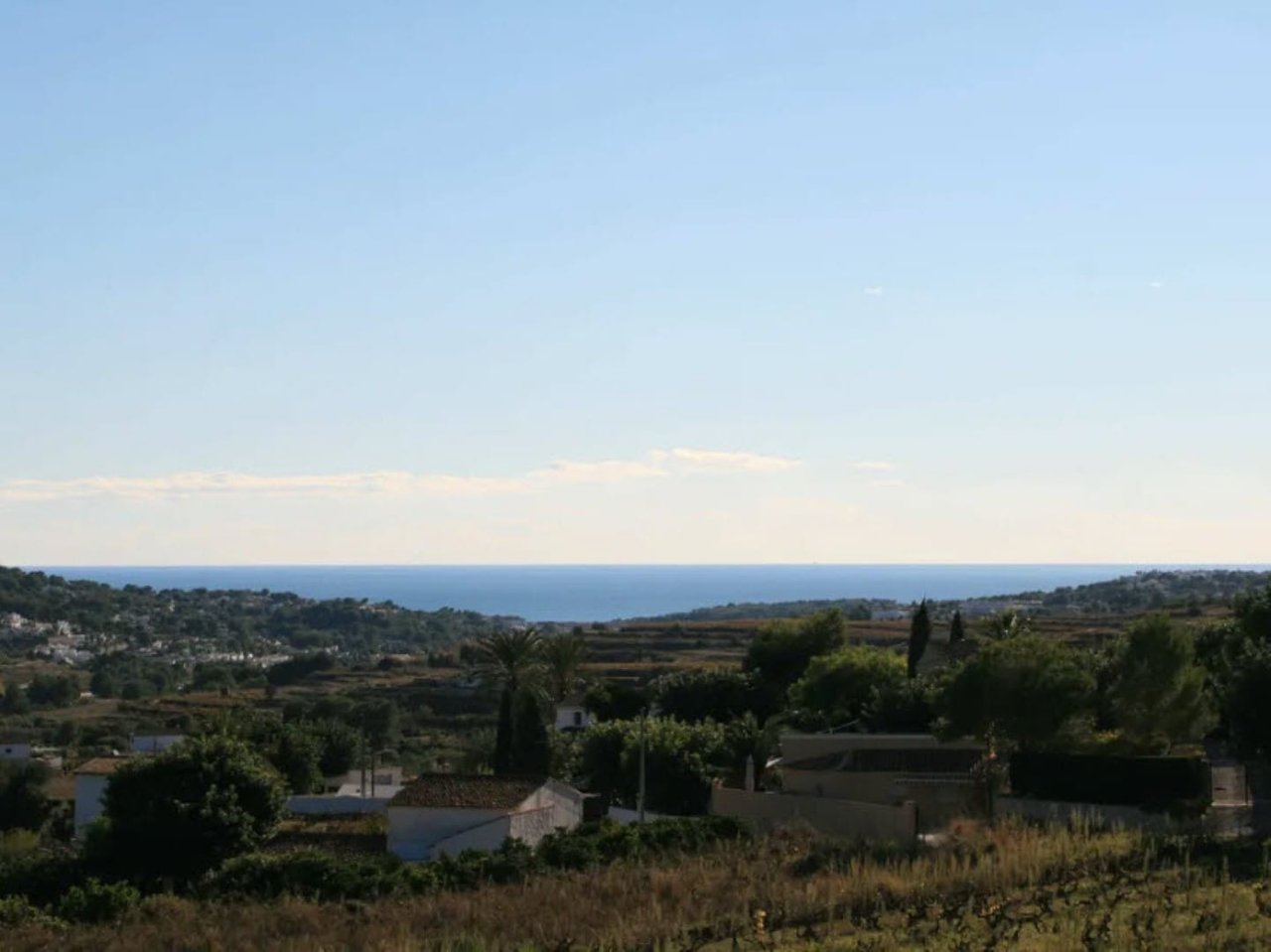 3289BELL Parcela edificable con vistas al mar en venta en Benitachell
