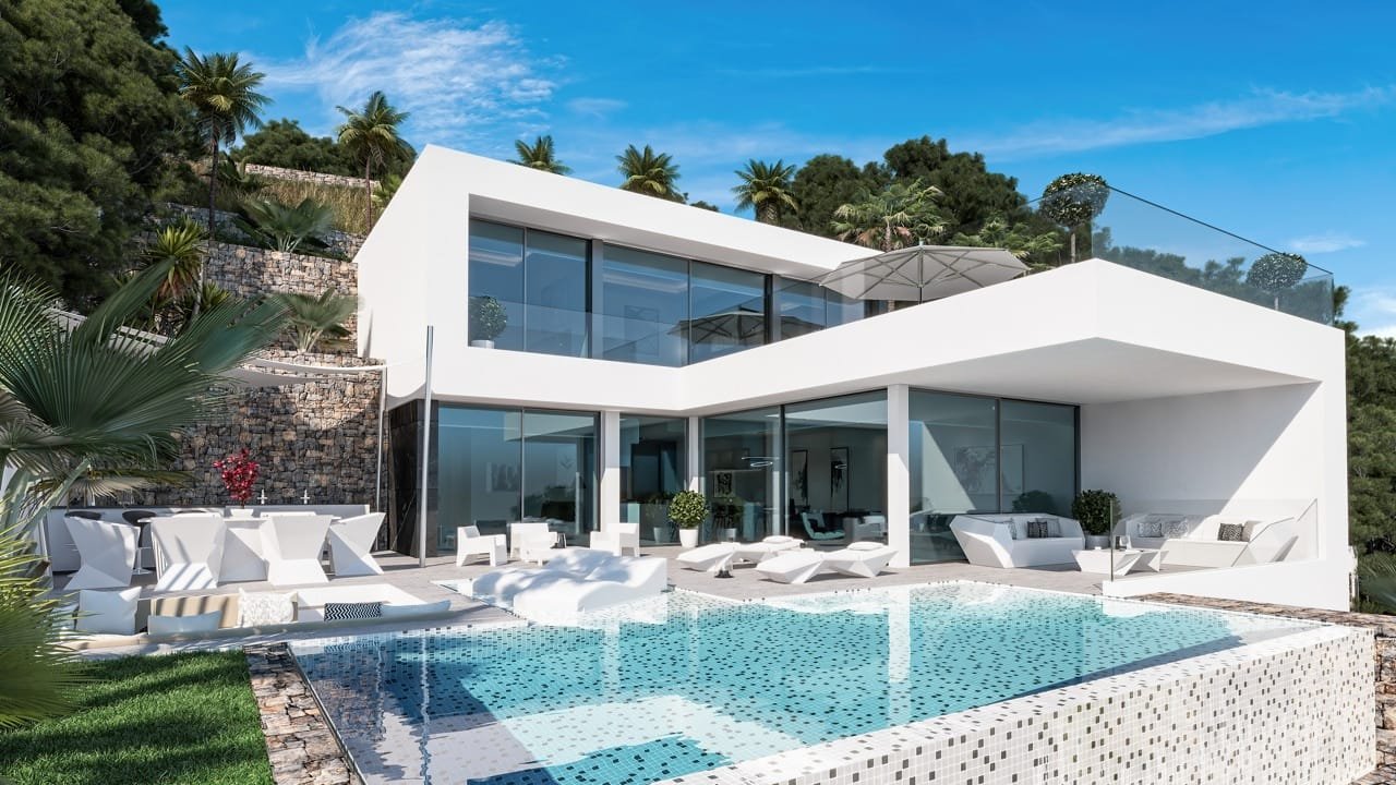 3230CAL New build villa with sea views for sale in Calpe
