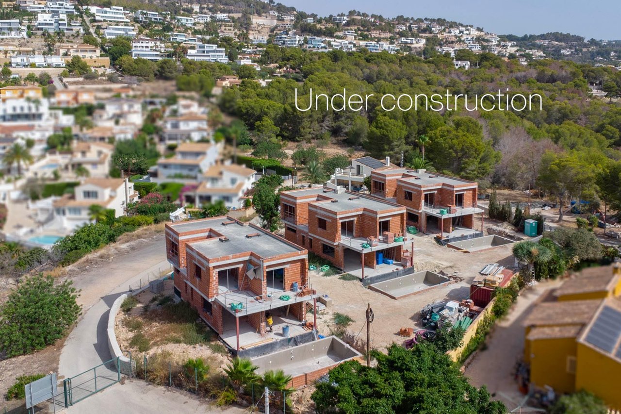 4571CAL Niewbouw villa in aanbouw te koop in Calpe