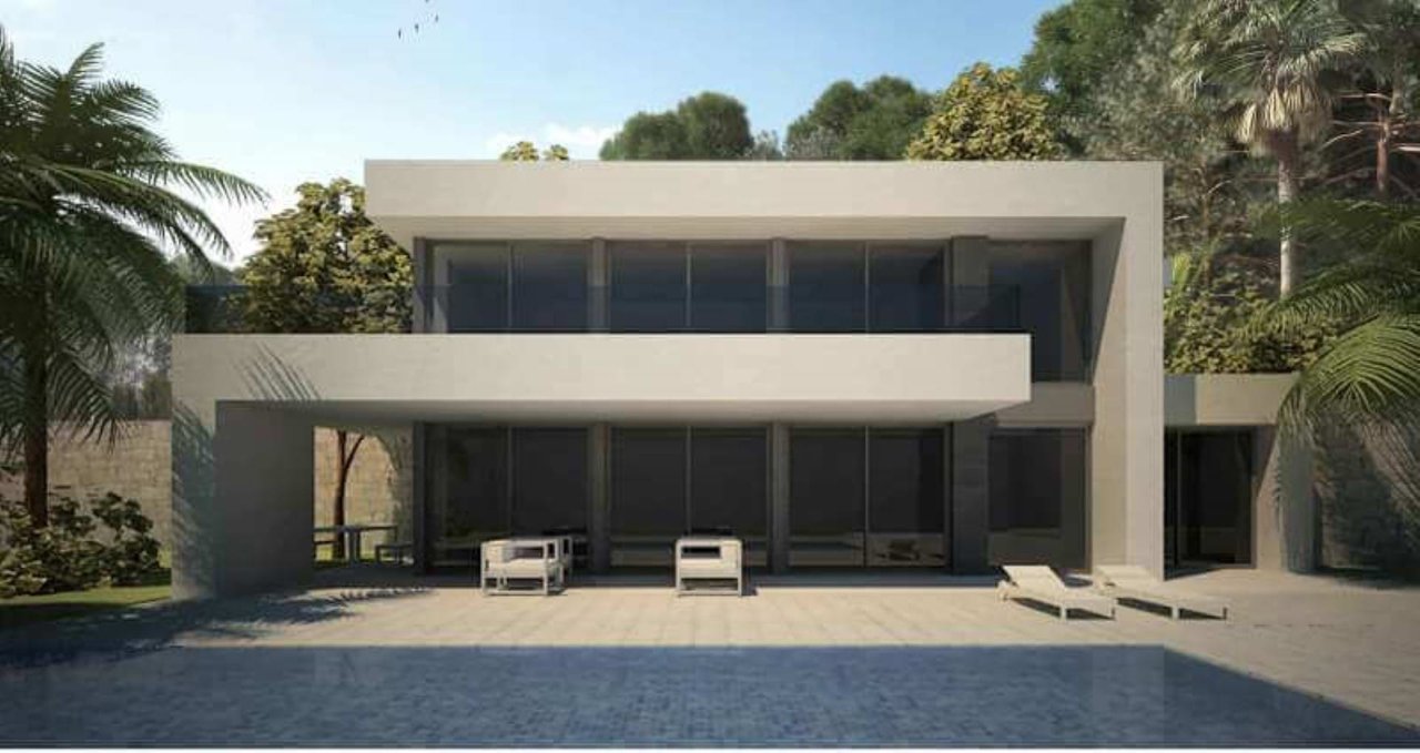 3319PED Moderno chalet de obra nueva en venta en Pedreguer