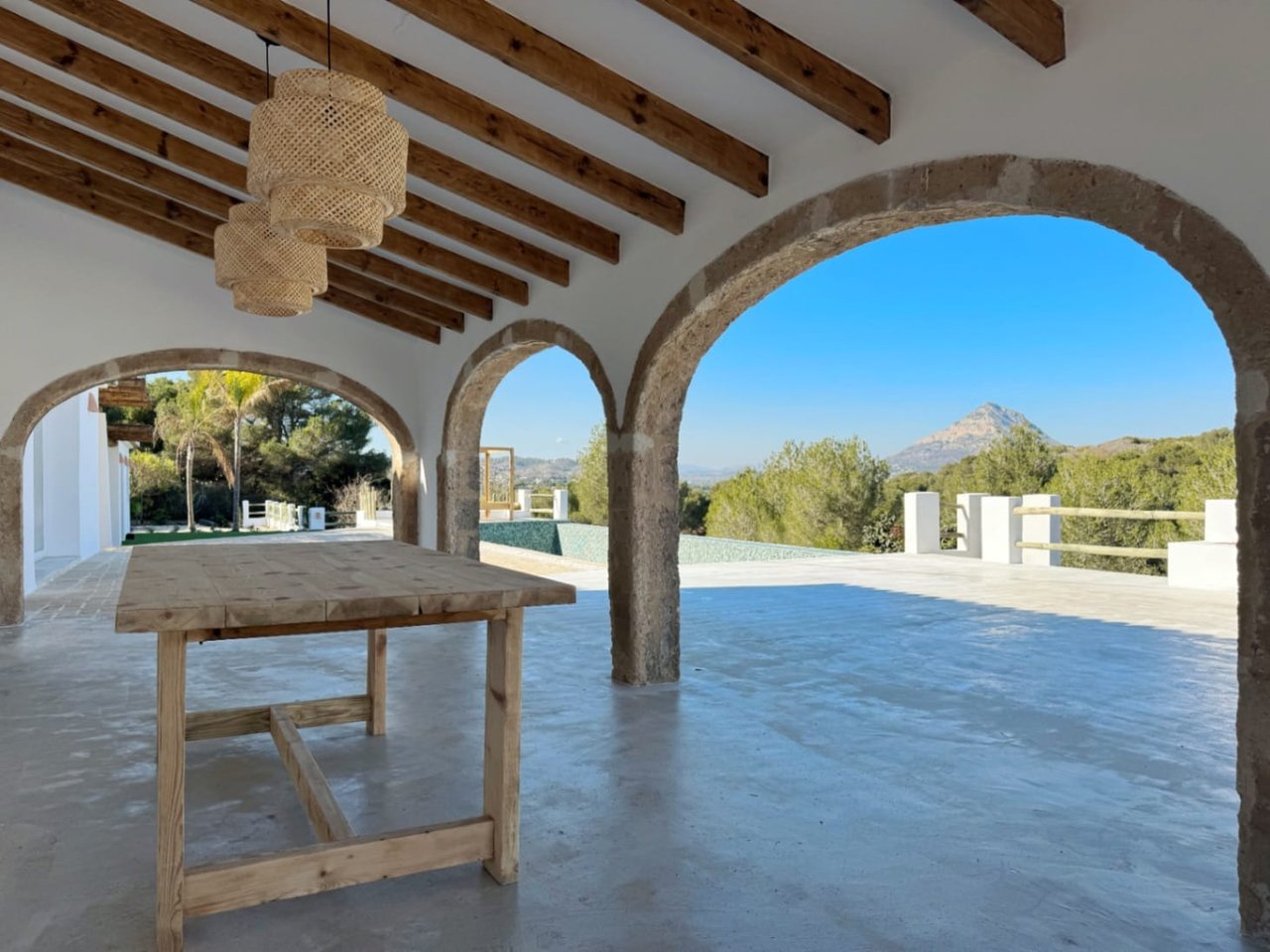 Finca Ibiza style con 4 dormitorios y apartamento de invitados