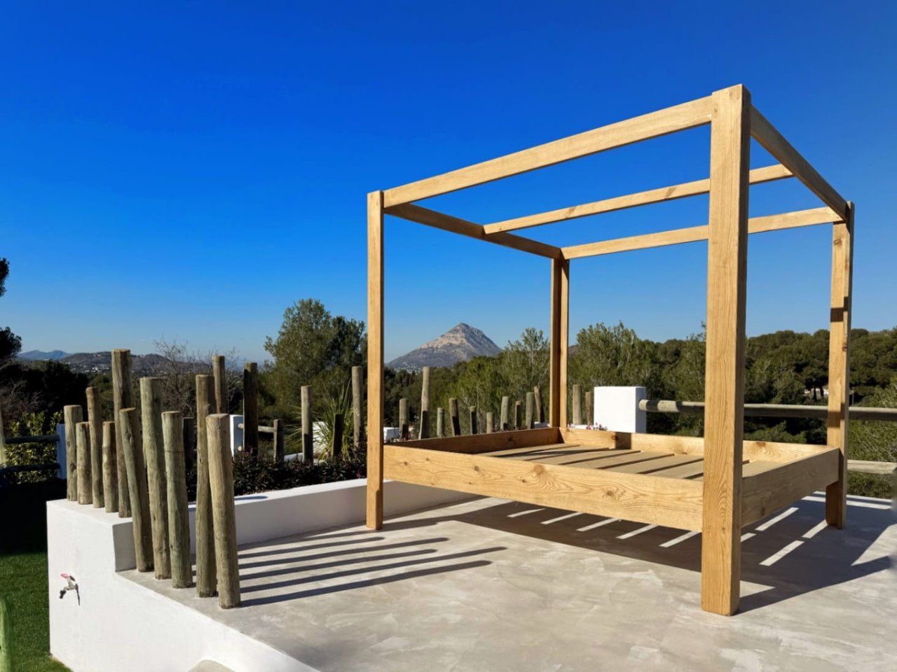 Finca Ibiza style con 4 dormitorios y apartamento de invitados