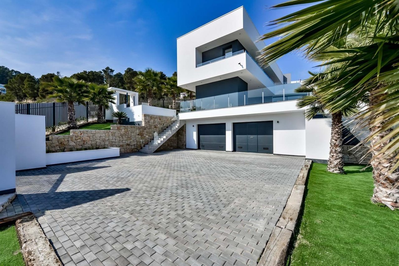 4618JAV Impressive modern luxury villa with sea views for sale in Jávea