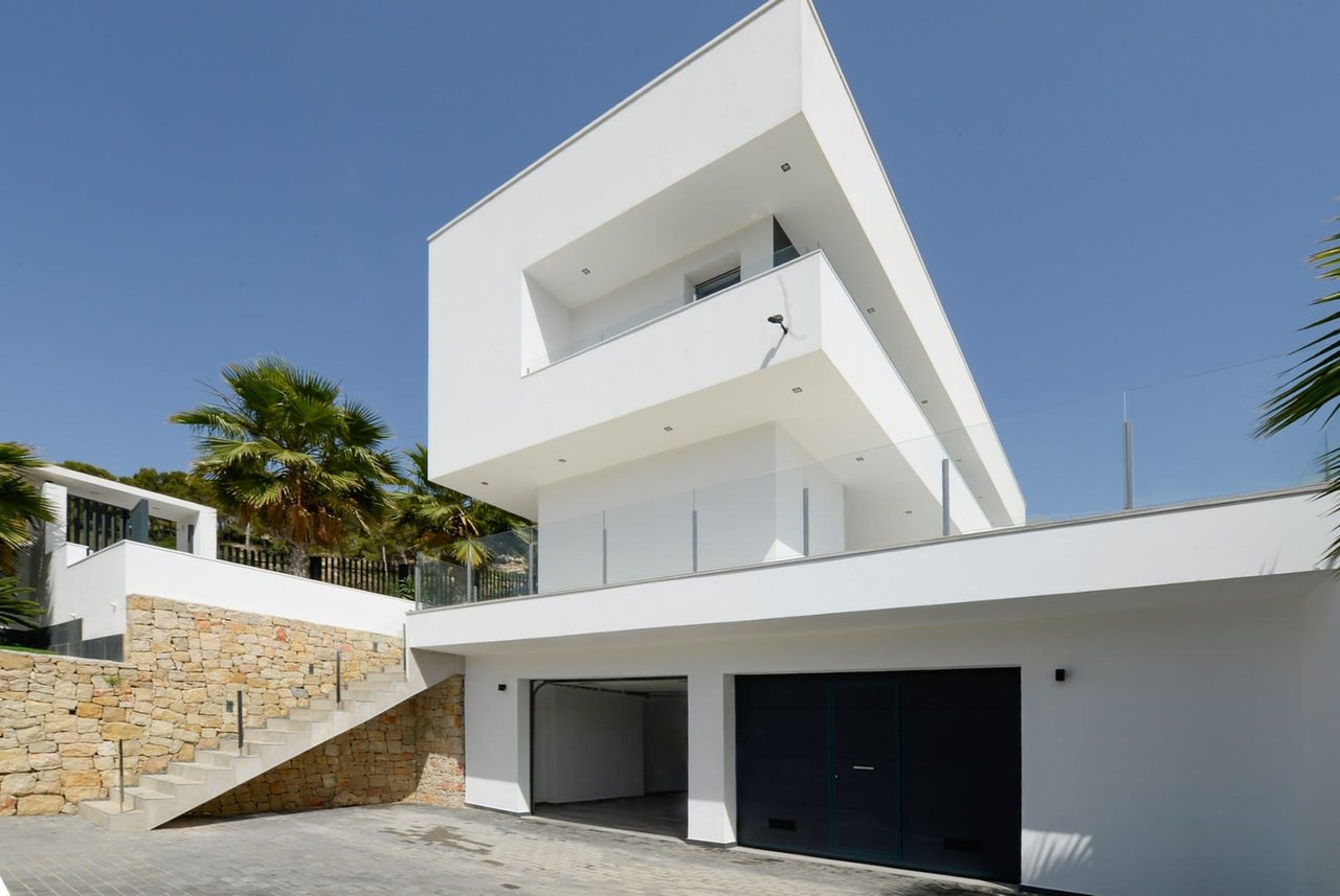 4618JAV Impressive modern luxury villa with sea views for sale in Jávea