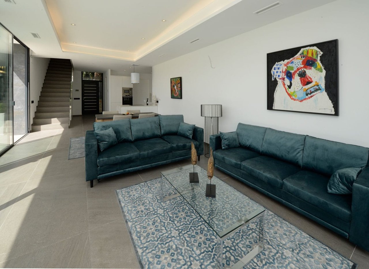 4618JAV Impressive modern luxury villa with sea views for sale in Jávea