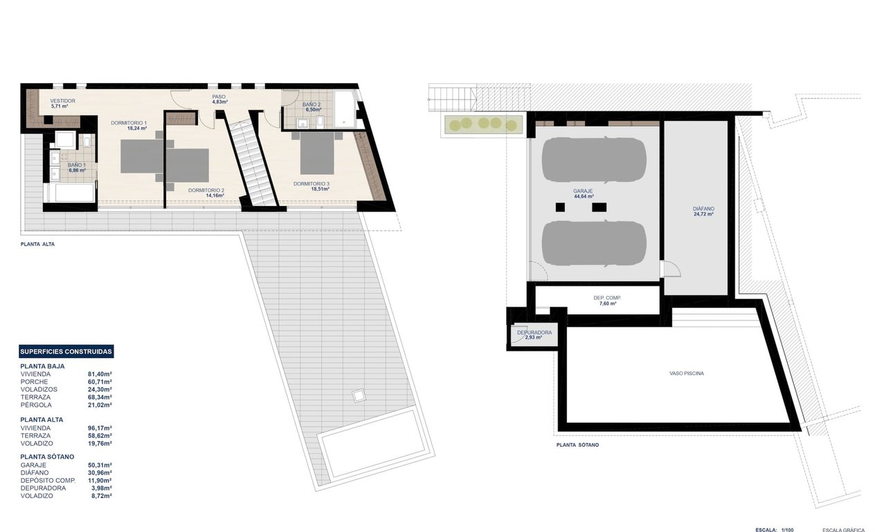 4618JAV Impressive modern luxury villa with sea views for sale in Jávea