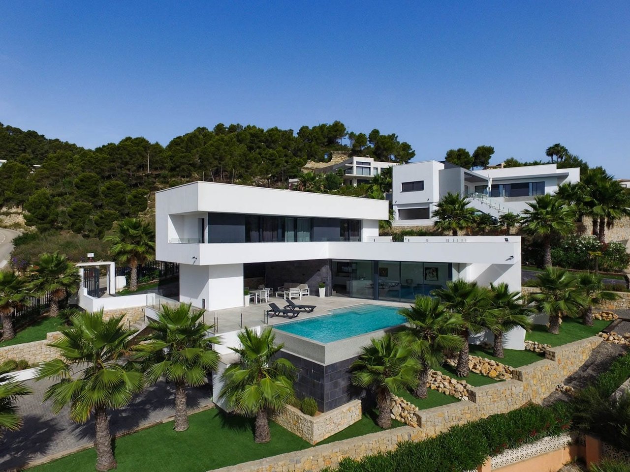 4618JAV Impressive modern luxury villa with sea views for sale in Jávea