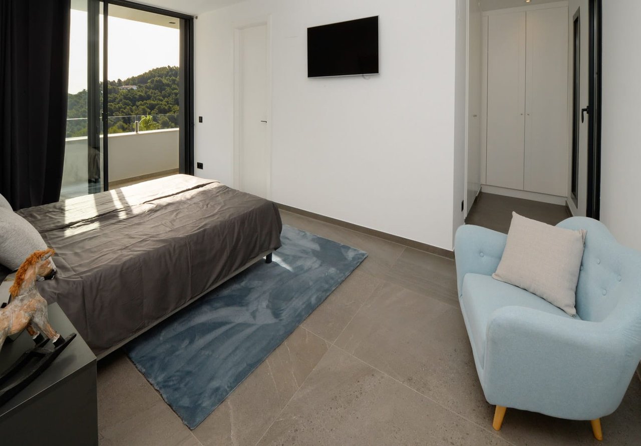 4618JAV Impressive modern luxury villa with sea views for sale in Jávea