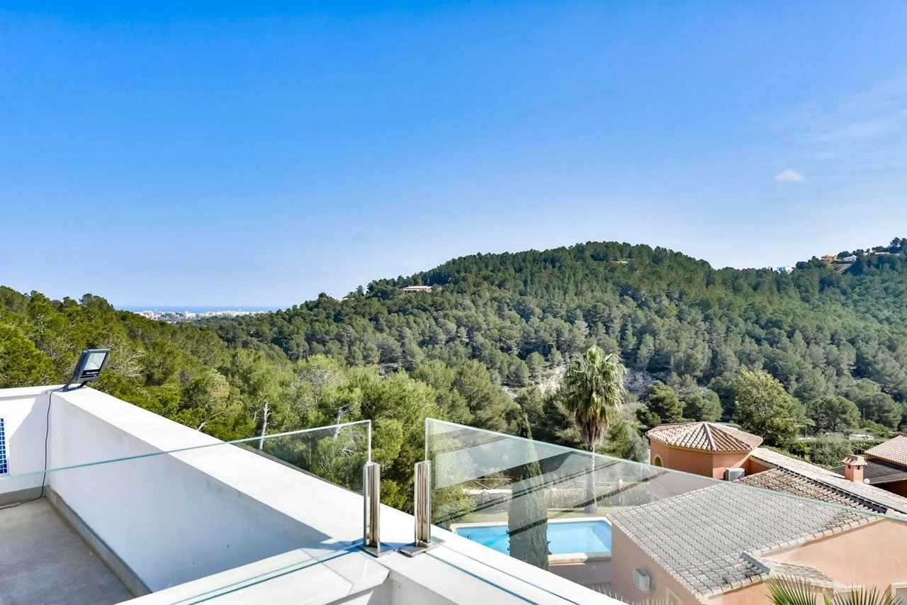 4618JAV Impressive modern luxury villa with sea views for sale in Jávea