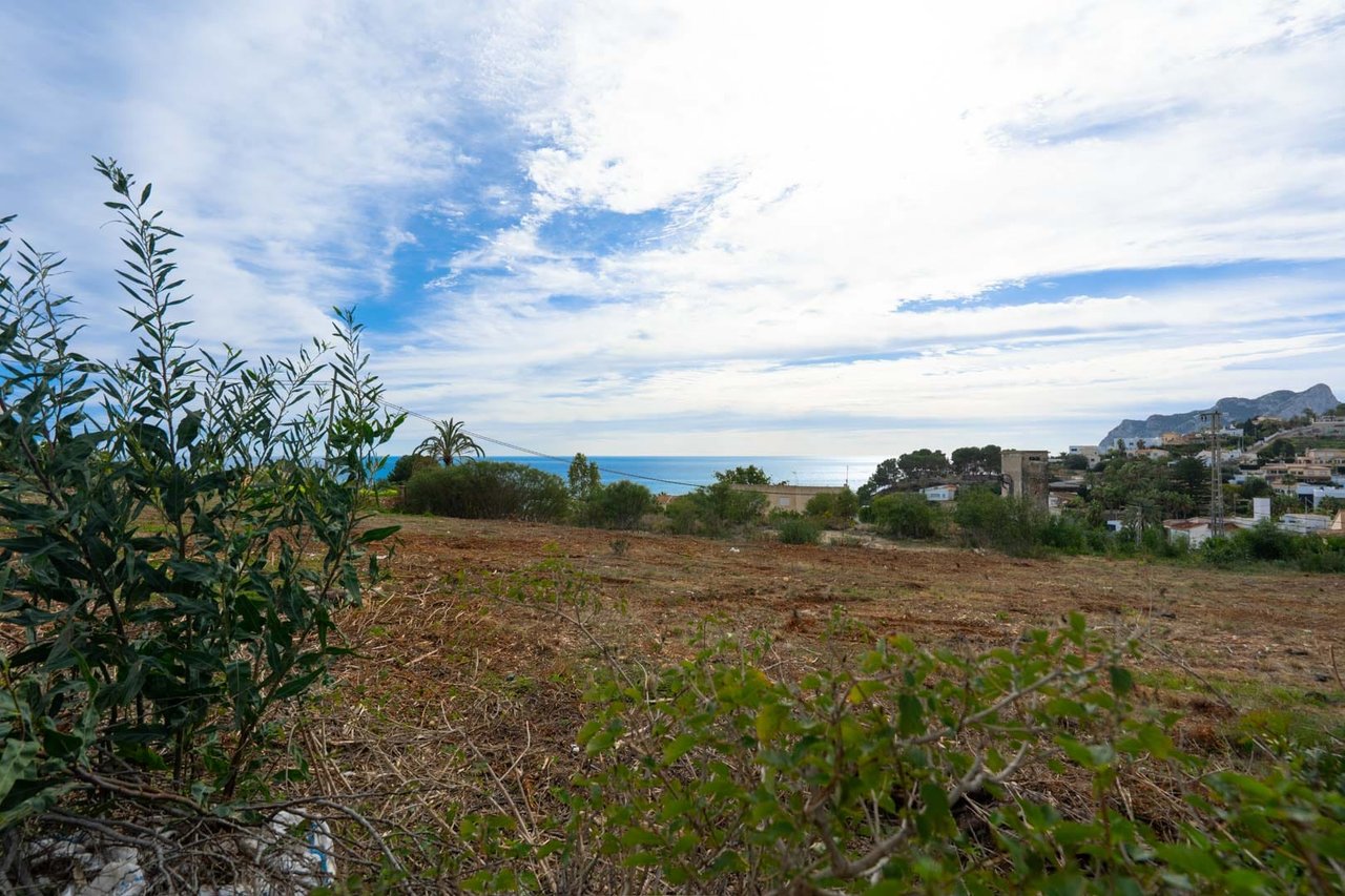 4613BEN Proyecto de villa con vistas al mar a un paso de la playa de La Fustera