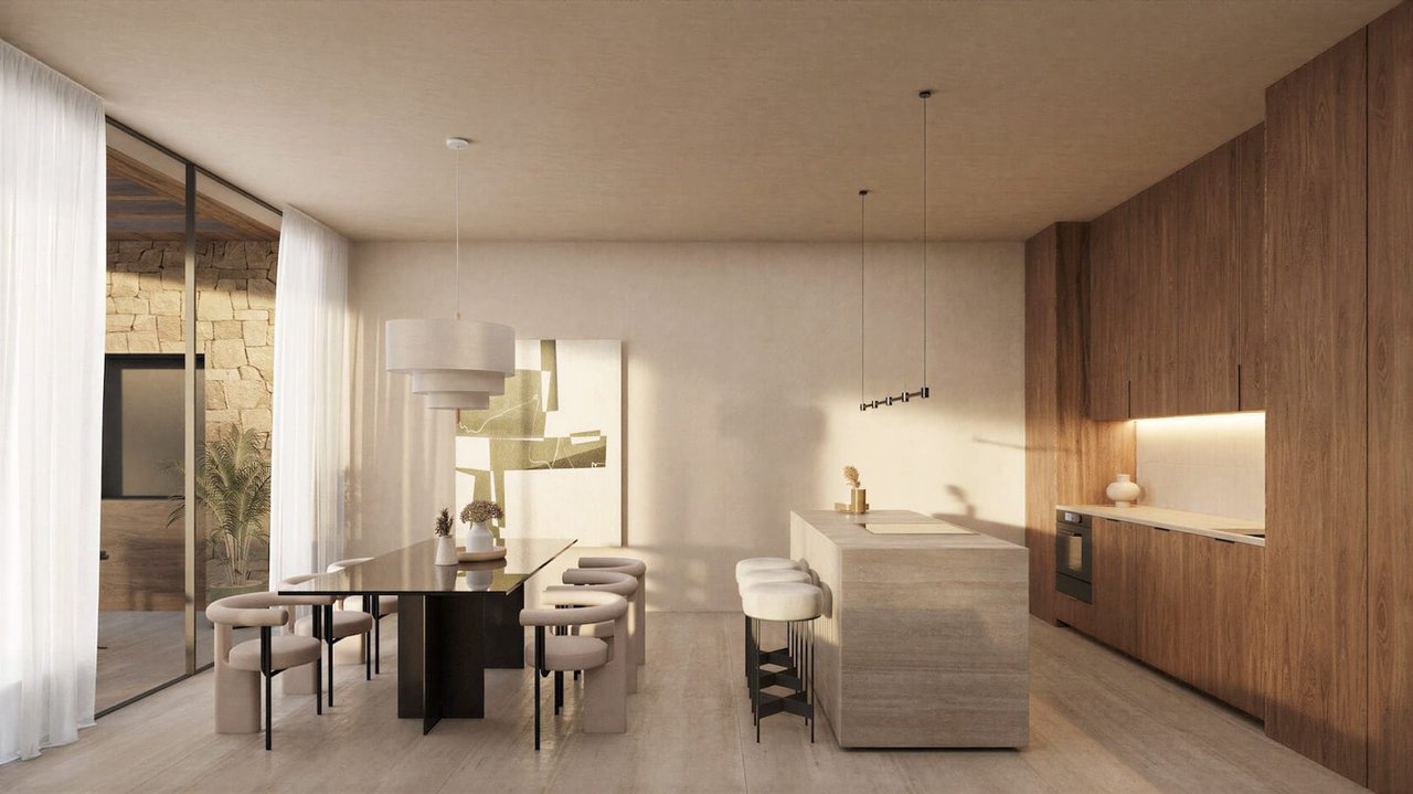 4613BEN Proyecto de villa con vistas al mar a un paso de la playa de La Fustera