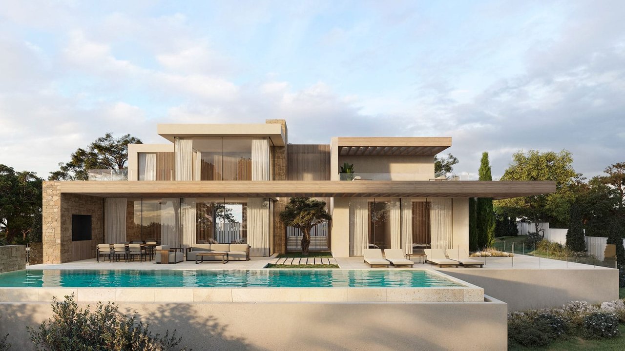 4613BEN Proyecto de villa con vistas al mar a un paso de la playa de La Fustera