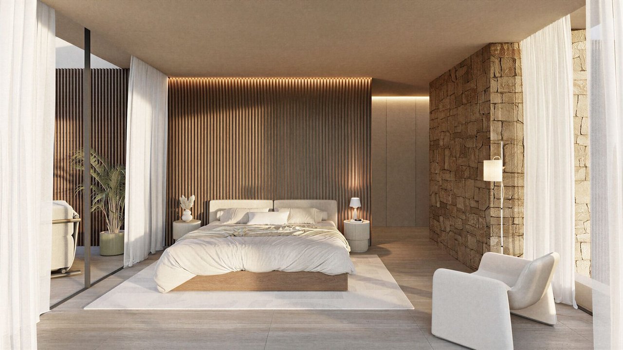 4613BEN Proyecto de villa con vistas al mar a un paso de la playa de La Fustera