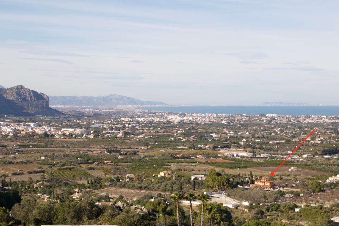 C3XY3224PED Villa avec vue sur la mer à vendre à Pedreguer