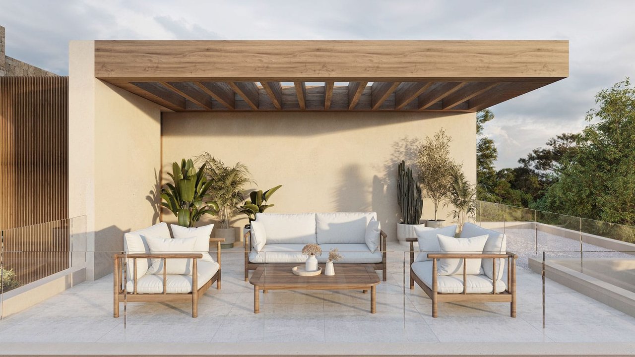 4613BEN Proyecto de villa con vistas al mar a un paso de la playa de La Fustera