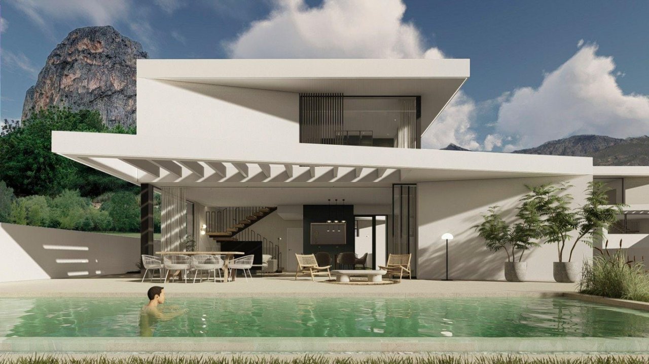 Villa met zeezicht, Polop