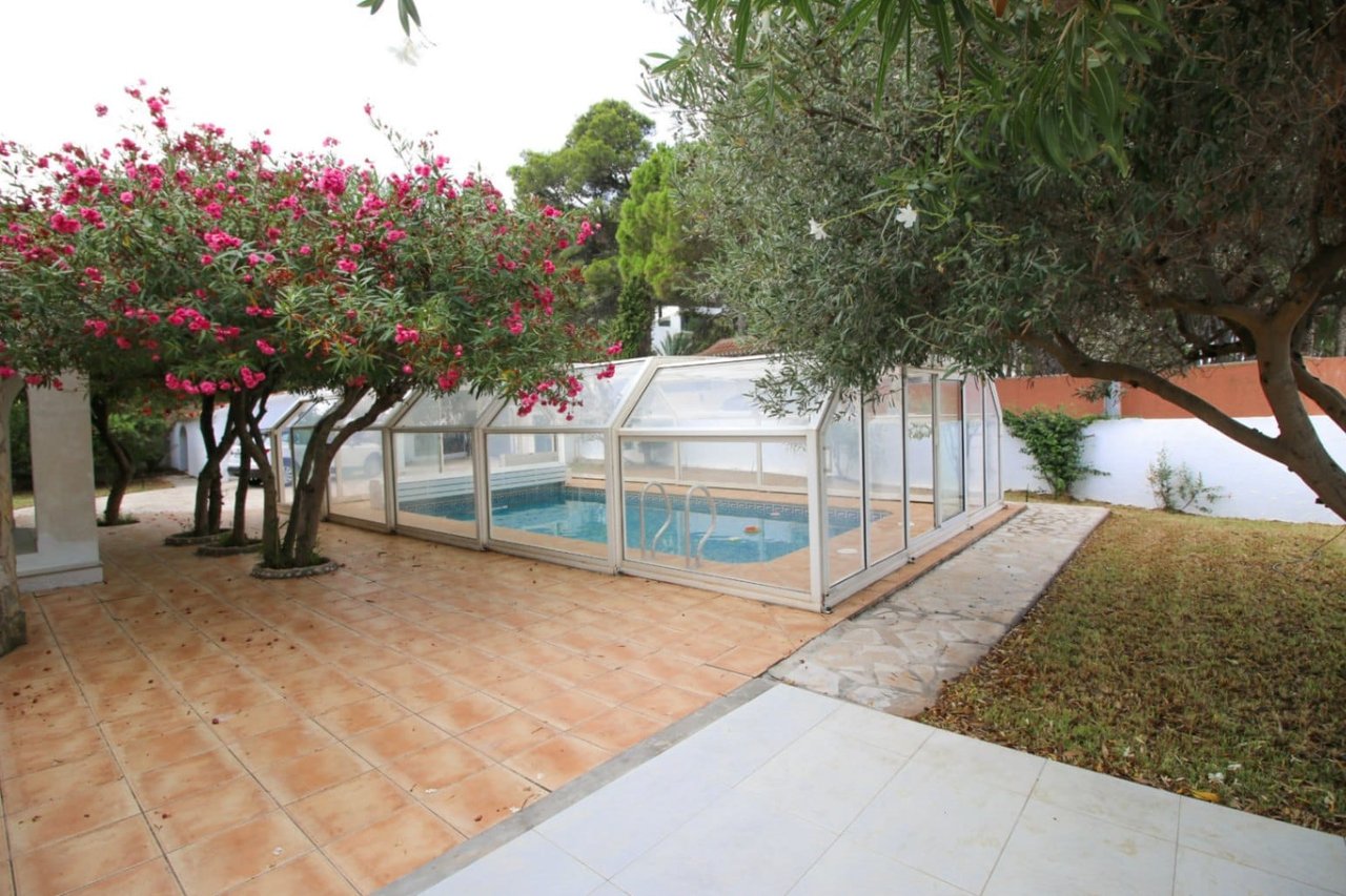 Chalet en Dénia en primera línea de playa