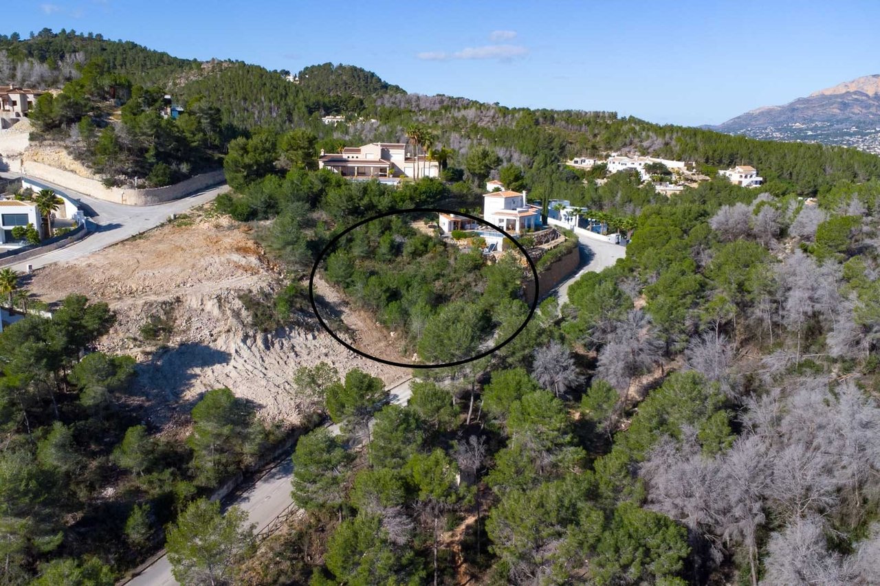 4624JAV Building plot for sale in Jávea