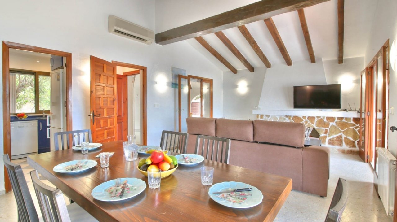 Chalet en Dénia en primera línea de playa