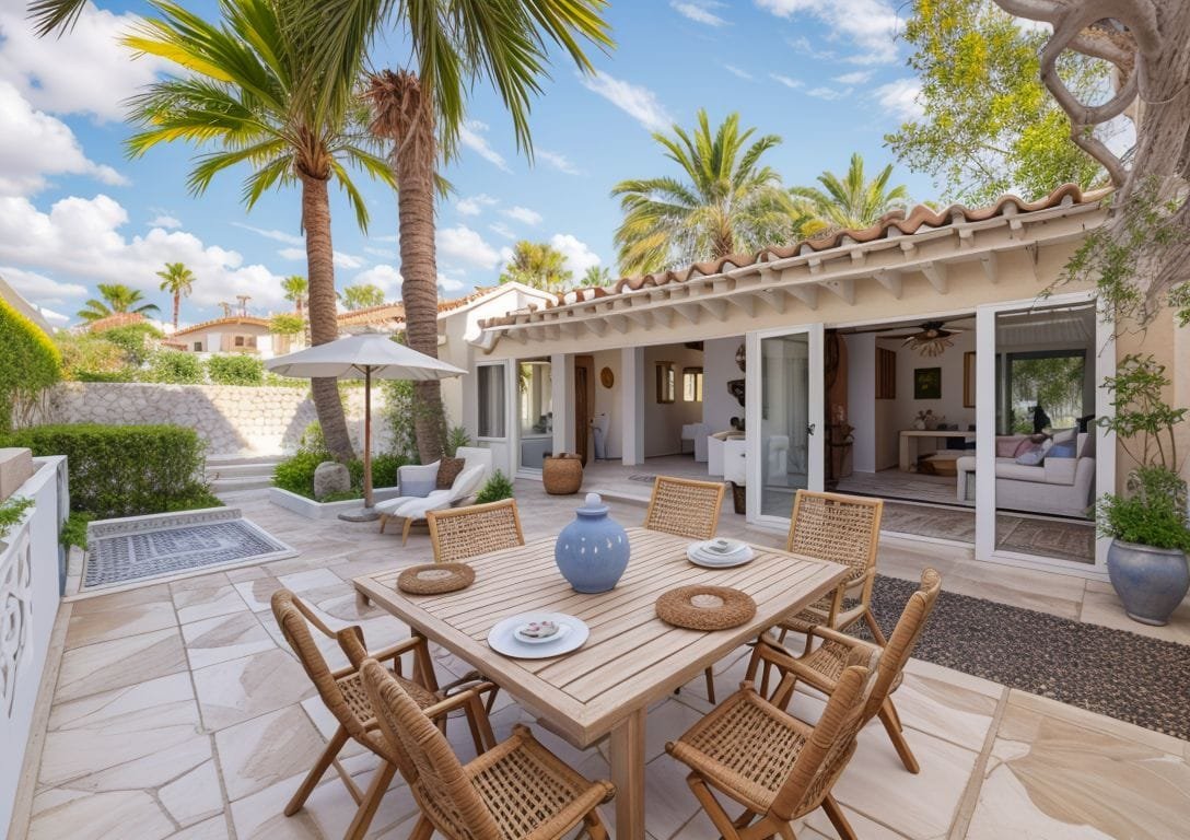 Chalet en Dénia en primera línea de playa