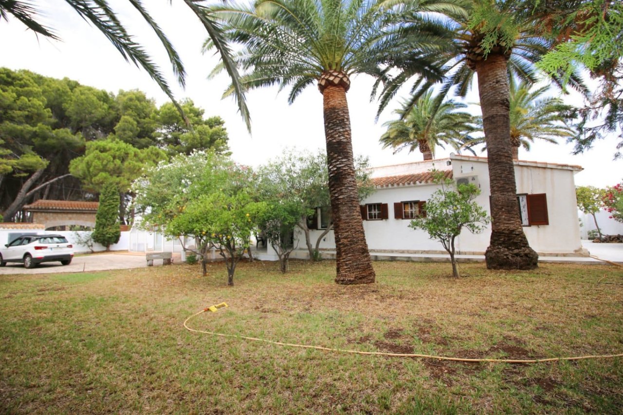 Chalet en Dénia en primera línea de playa