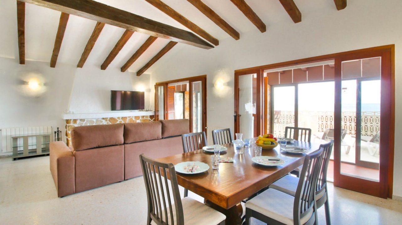 Chalet en Dénia en primera línea de playa