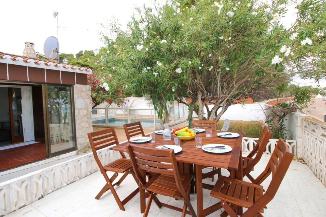 Chalet en Dénia en primera línea de playa