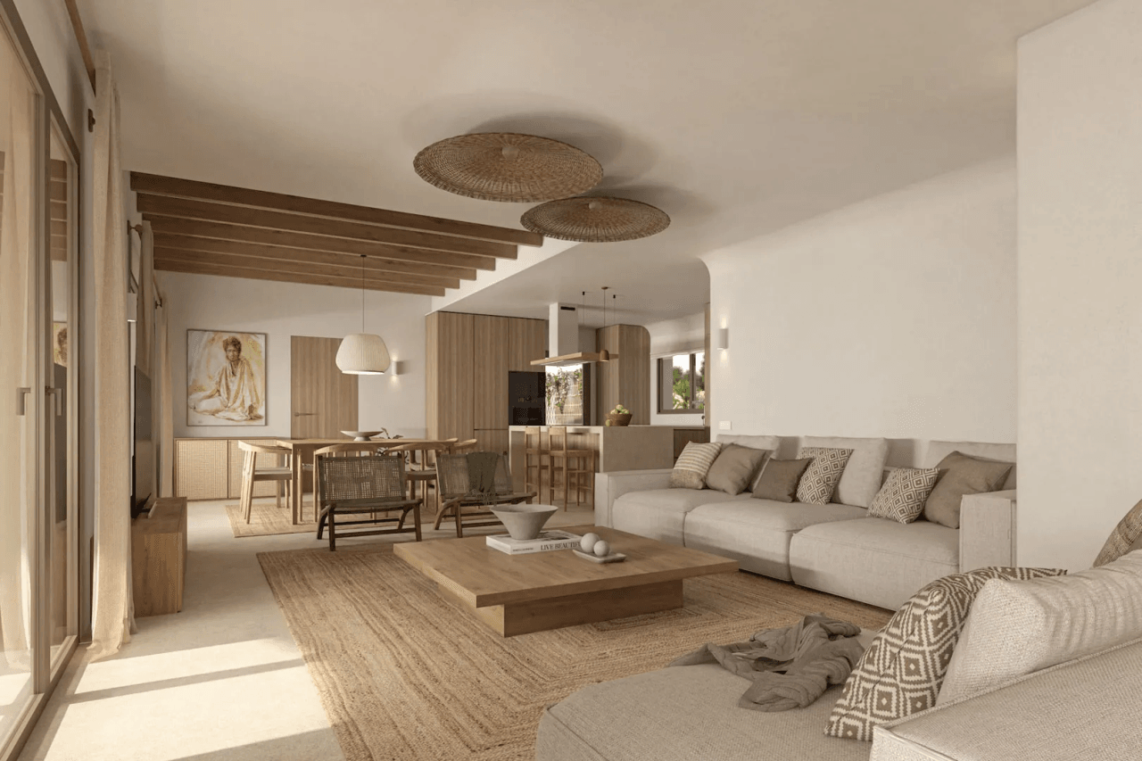 8318BEN Villa con proyecto de reforma y con vistas al mar a la venta en Benissa.