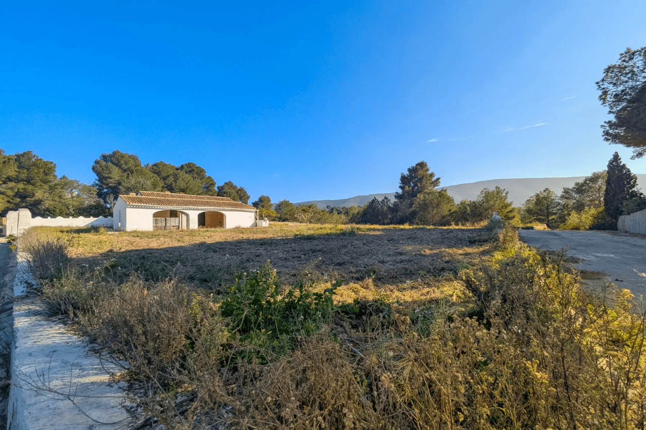 4628JAV Finca tradicional con múltiples parcelas en venta en Pinosol-Las Laderas, Jávea