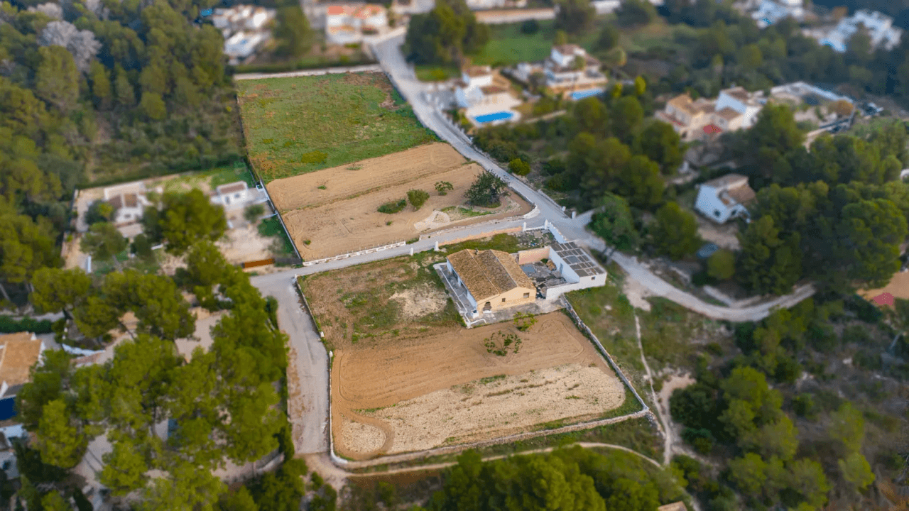 4628JAV Finca tradicional con múltiples parcelas en venta en Pinosol-Las Laderas, Jávea