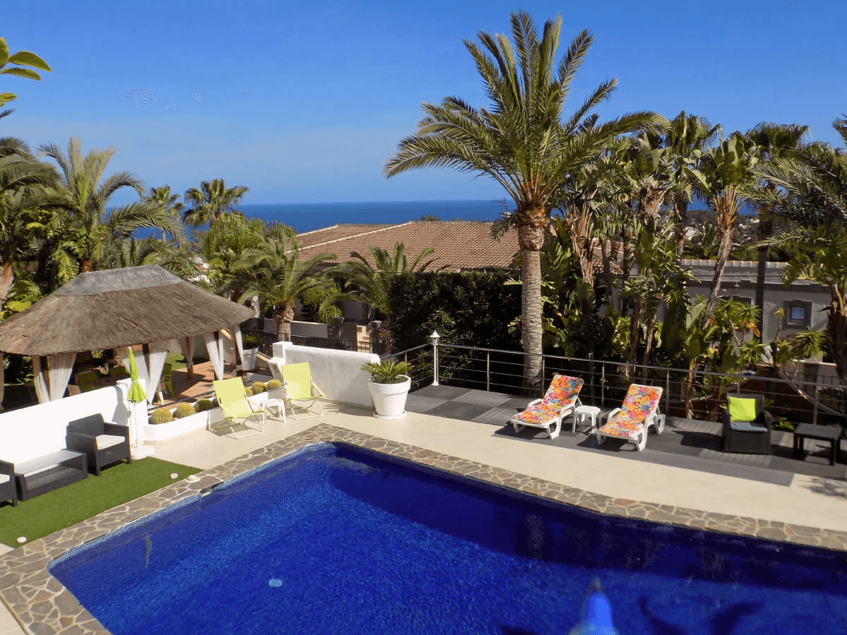 Villa à vendre à Moraira avec vue sur la mer