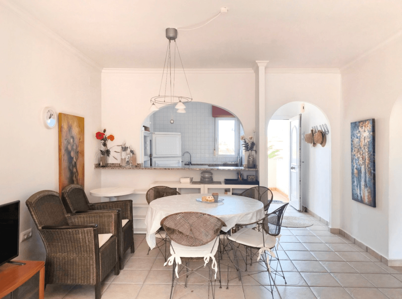 Apartamento de 2 habitaciones en les Marines, Denia
