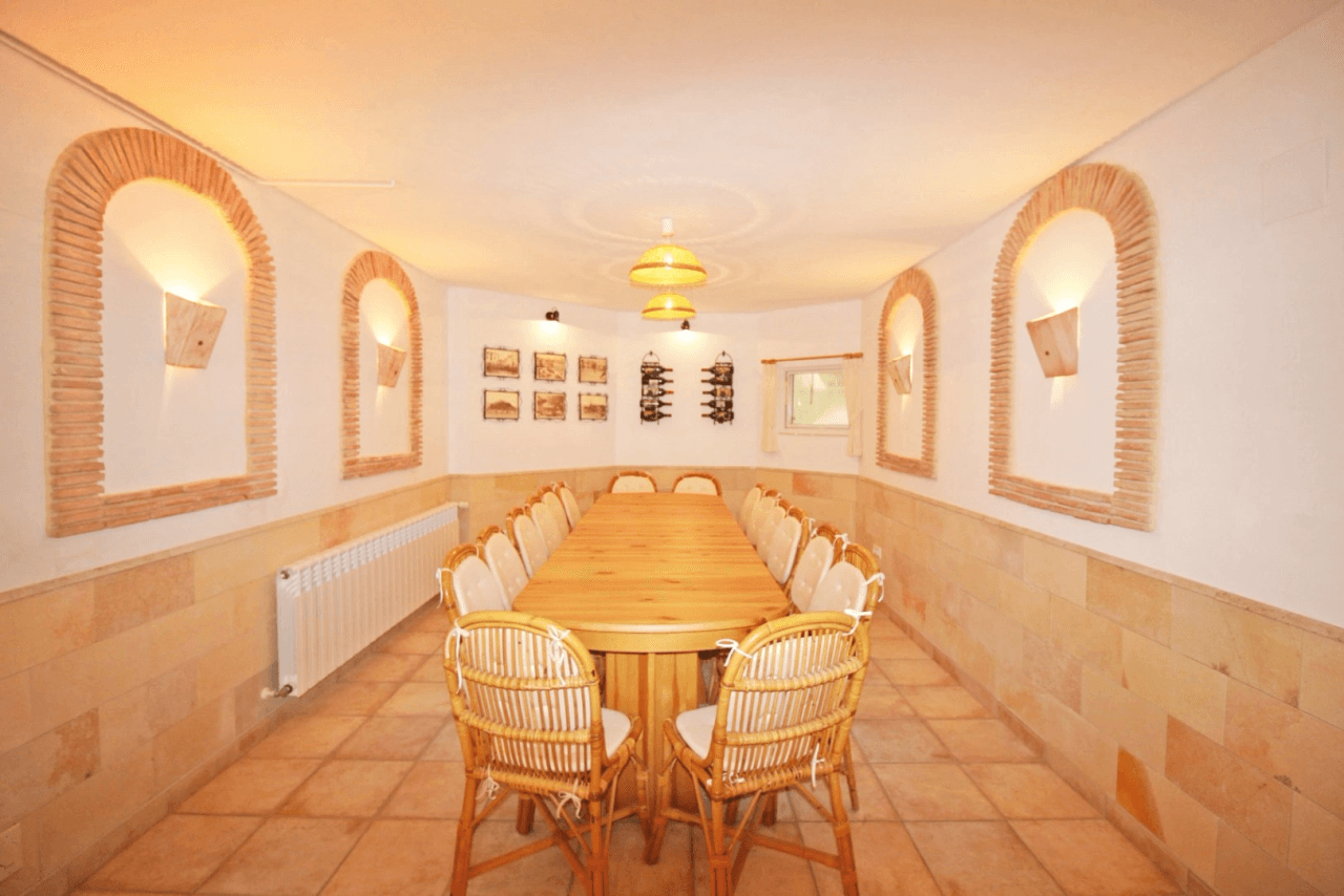 Chalet con apartamento de invitados y vistas al mar en la Marquesa, Dénia