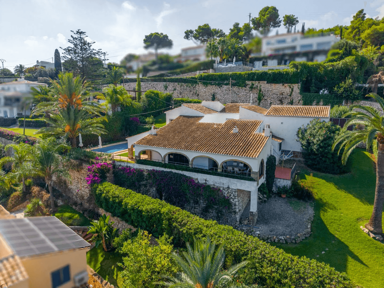 C4XY4625JAV Traditional villa with panoramic sea views for sale in Tosalet, Jávea