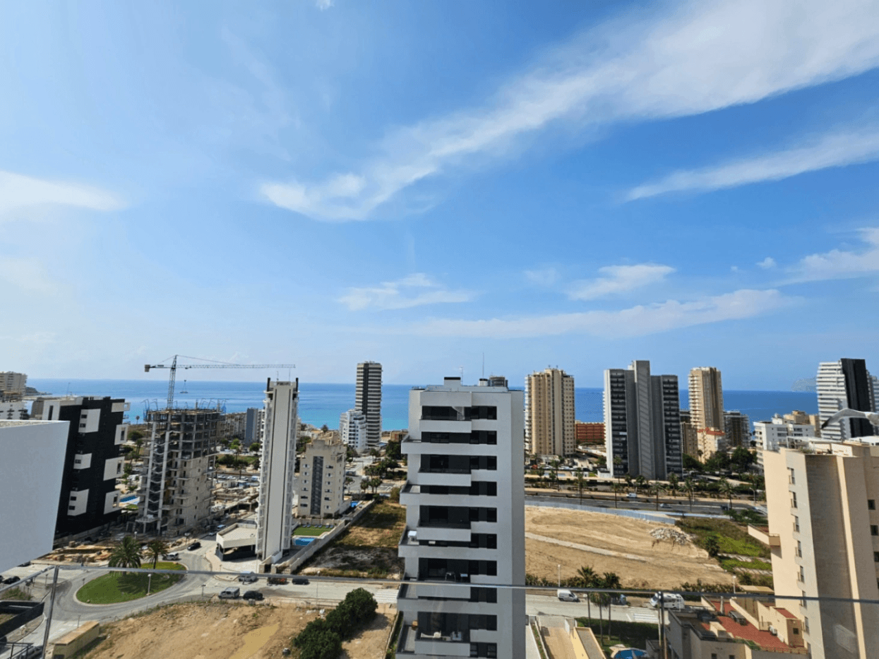 Penthouse neuf avec vue sur mer à vendre dans le centre de Calpe
